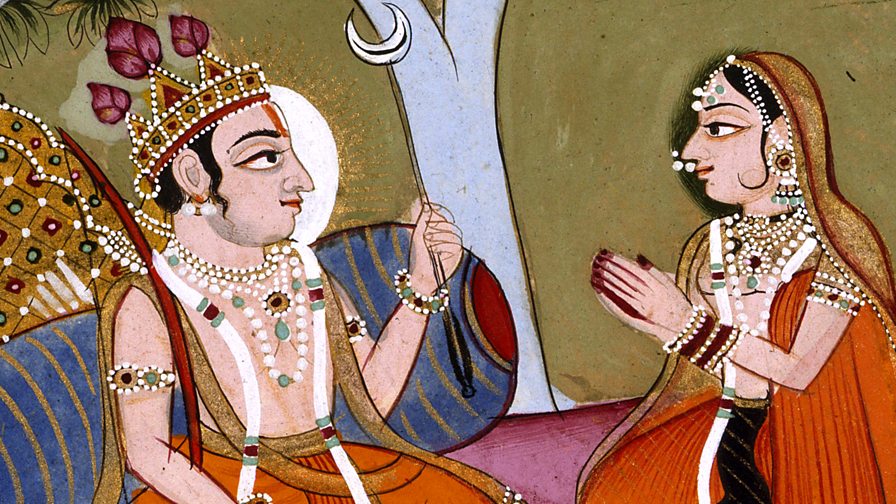 Rama & Sita discussion about duties